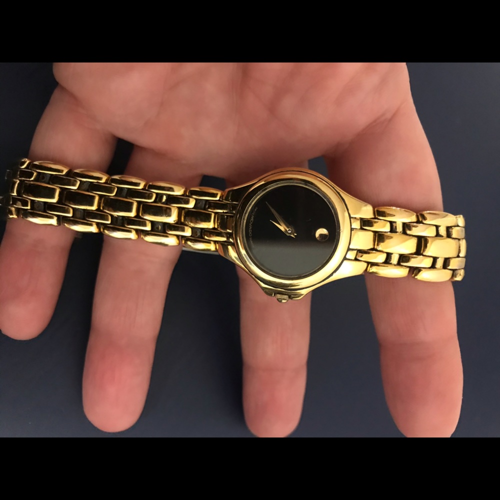 Movado Classic watch gold